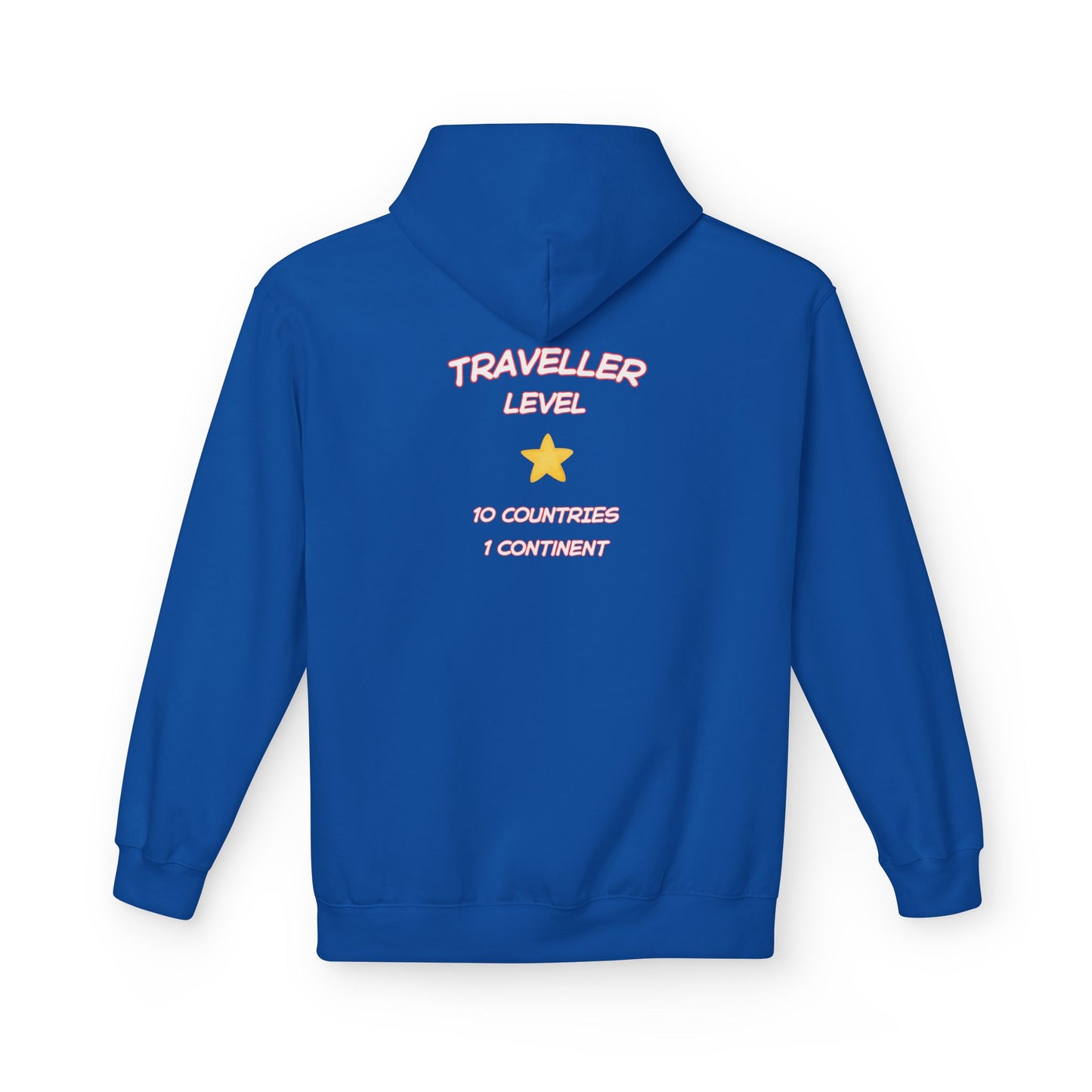 Felpa Unisex con cappuccio e stampa esclusiva T&t21 Traveller 10