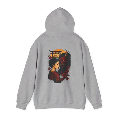 Felpa Unisex con cappuccio e stampa esclusiva T&t21 Anime