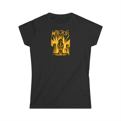 Metropolis Art Deco T-Shirt — Retro Robot Poster Tee
