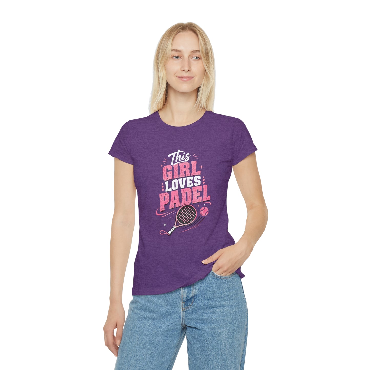 Maglietta Donna Padel Vintage | T-Shirt Sportiva Slim Fit