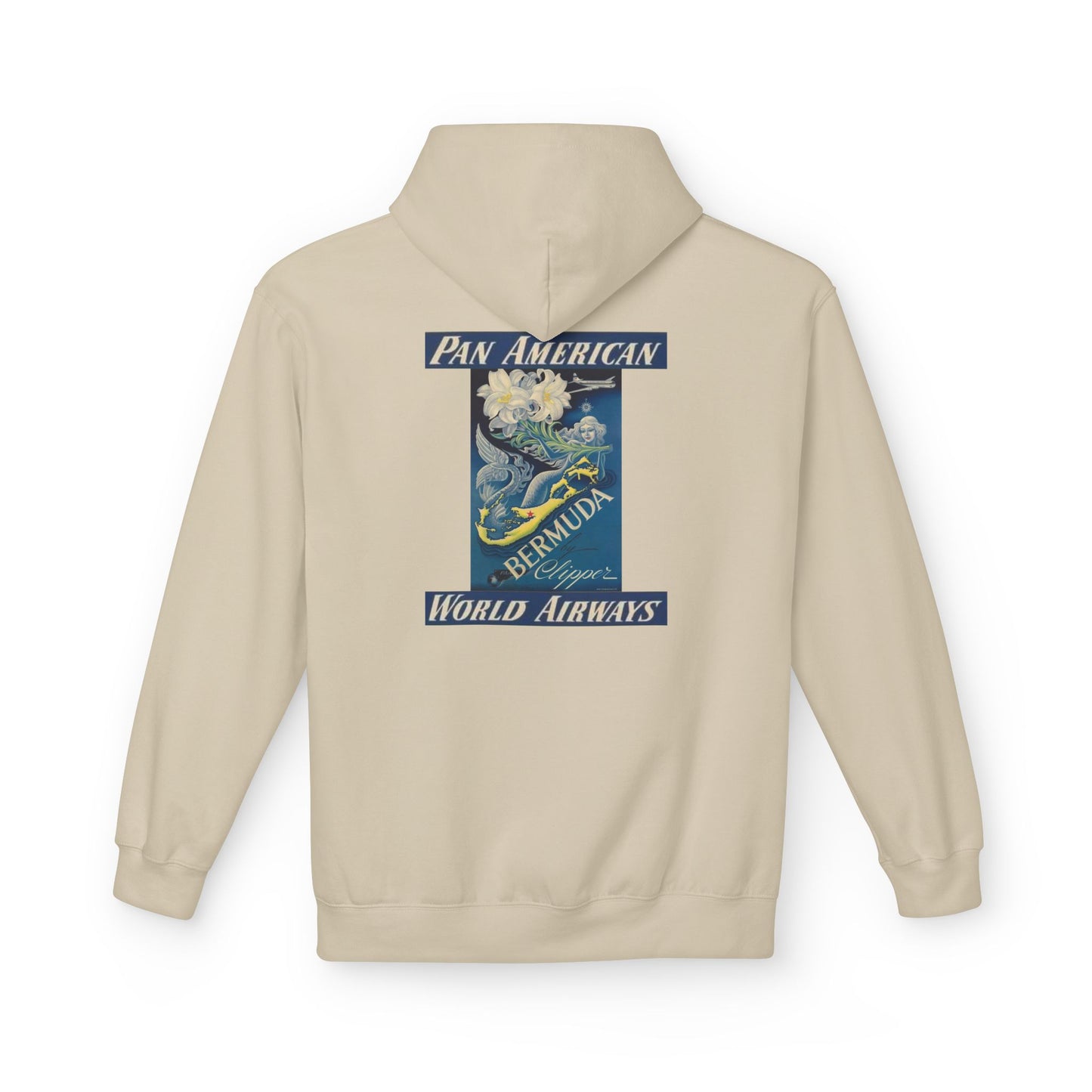 Felpa Unisex con cappuccio e stampa esclusiva T&t21 Bermuda