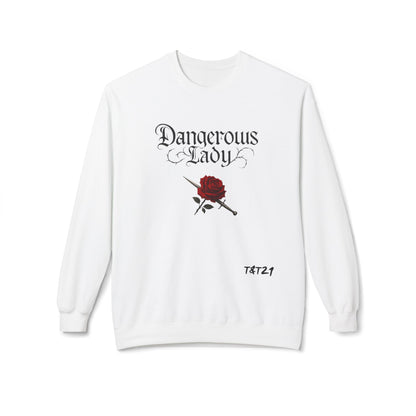 Felpa Unisex con stampa esclusiva T&t21 Lady