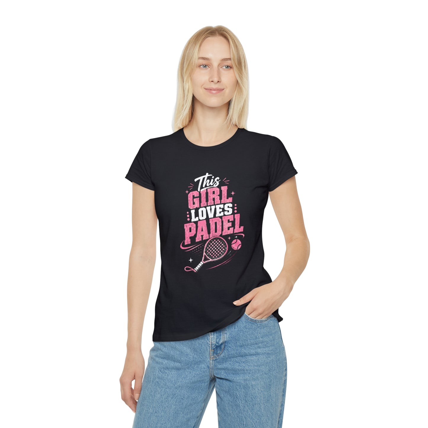 Maglietta Donna Padel Vintage | T-Shirt Sportiva Slim Fit