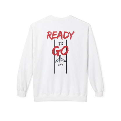 Felpa Unisex con stampa esclusiva T&t21 Ready to Go