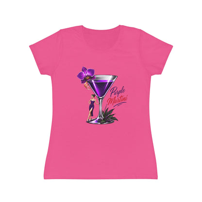T-shirt donna Purple Viola – Maglietta retrò con stampa