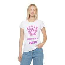 Carica l&#39;immagine nel visualizzatore di Gallery, T-Shirt Donna Born to be a Queen Thisandthat21.com Style
