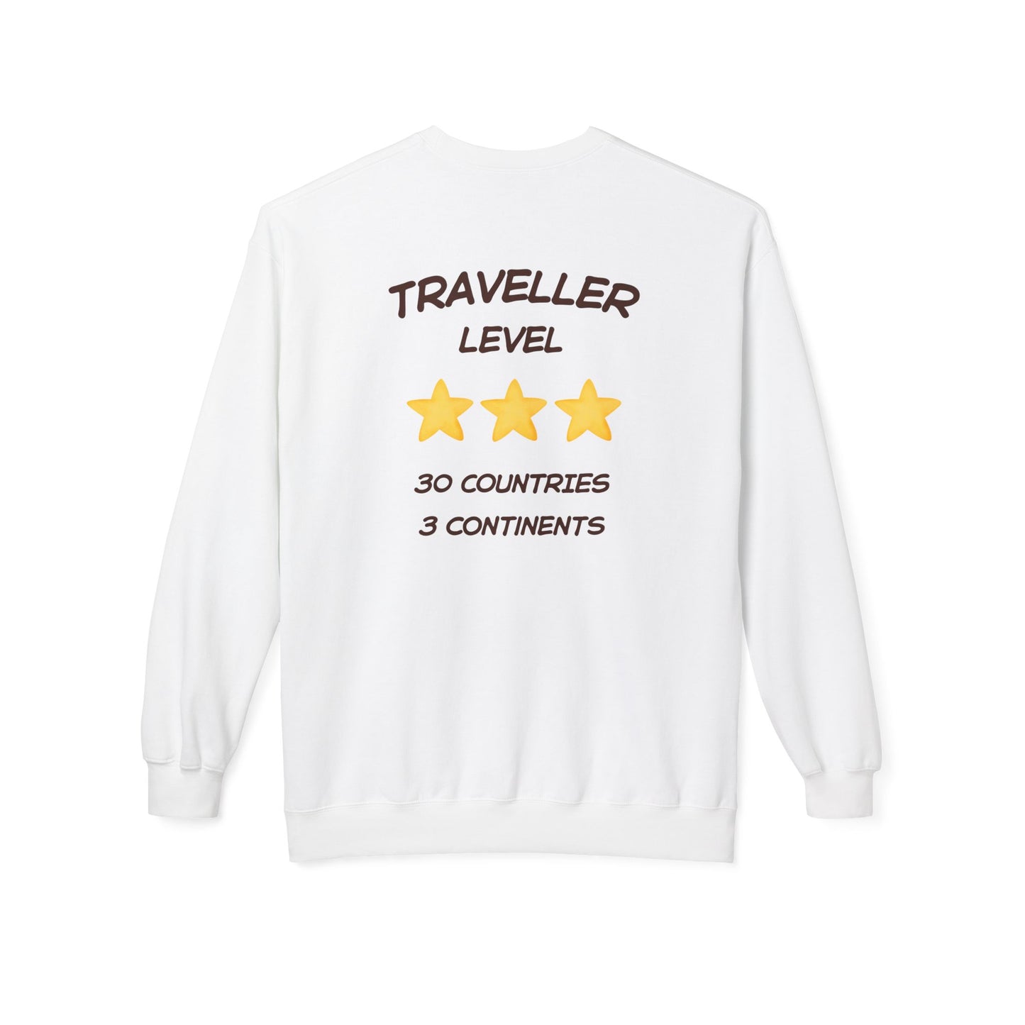 Felpa Unisex con stampa esclusiva T&t21 Traveller