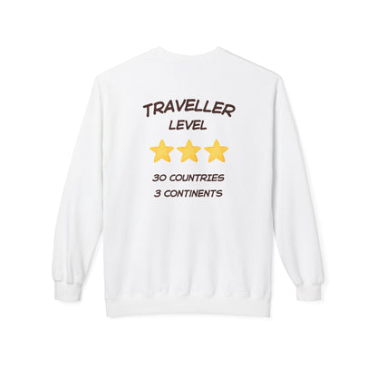 Felpa Unisex con stampa esclusiva T&t21 Traveller