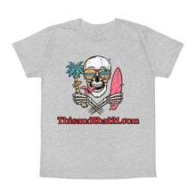 Carica l&#39;immagine nel visualizzatore di Gallery, T-Shirt Unisex Skull Surf Thisandthat21.com
