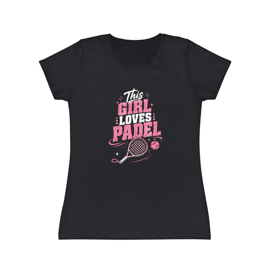 This Girl Loves Padel T-Shirt – Women’s Padel Tennis Tee