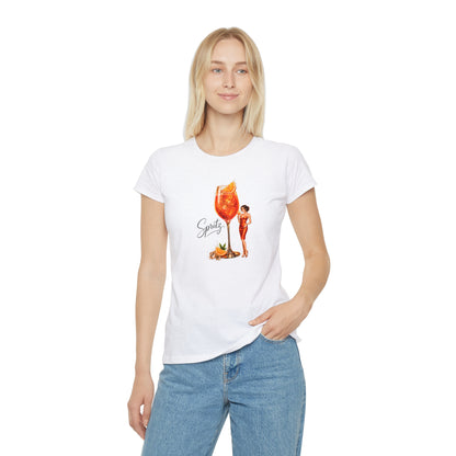 T-shirt donna Aperol Spritz – Maglietta estiva retrò con grafica cocktail