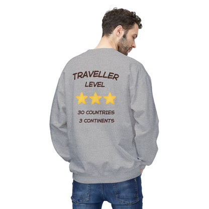 Felpa Unisex con stampa esclusiva T&t21 Traveller