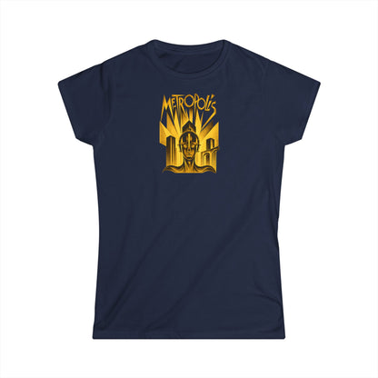 Metropolis Art Deco T-Shirt — Retro Robot Poster Tee