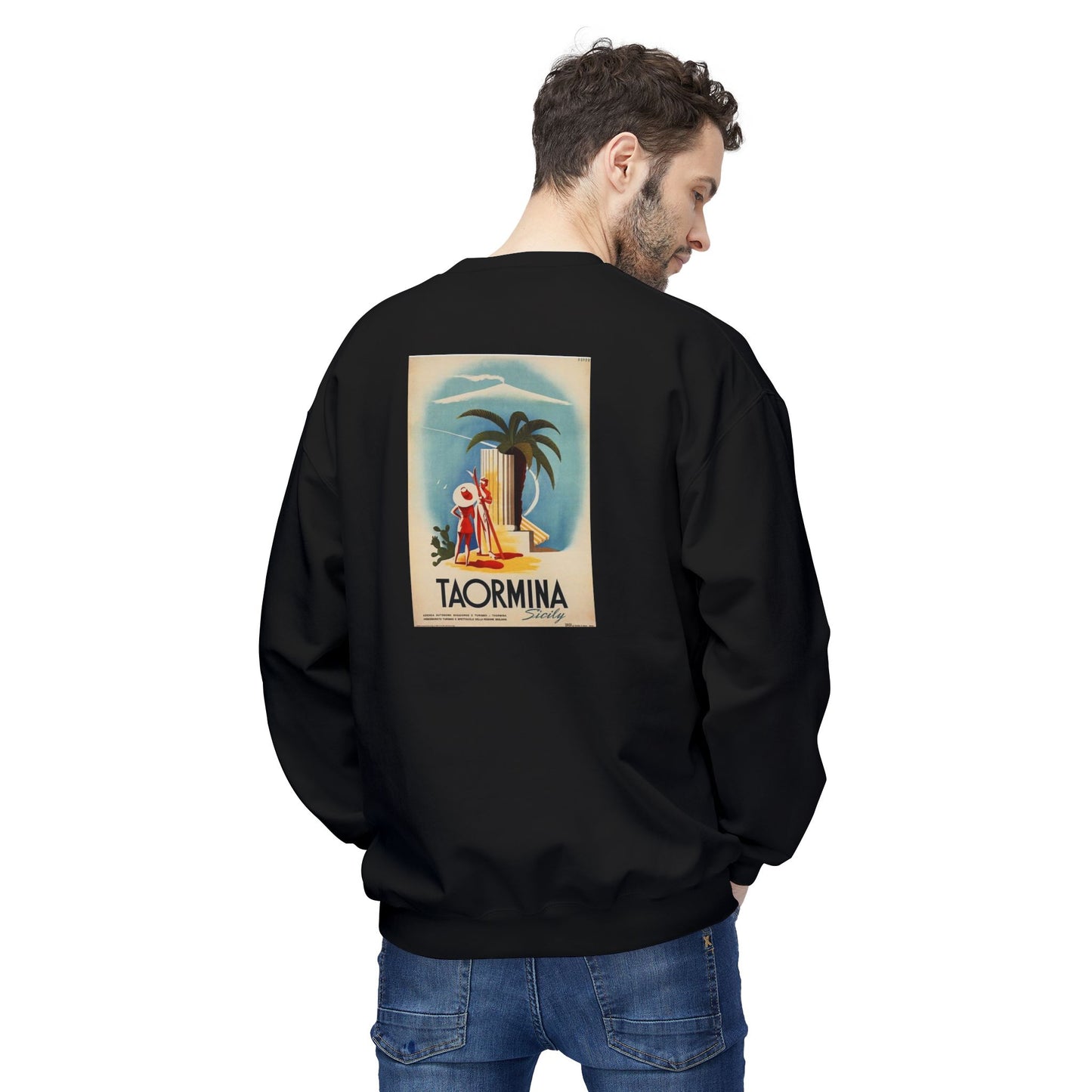 Felpa Unisex con stampa esclusiva T&t21 Taormina