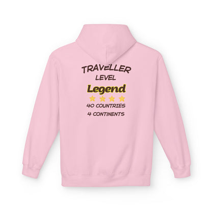 Felpa Unisex con cappuccio e stampa esclusiva T&t21 Legend