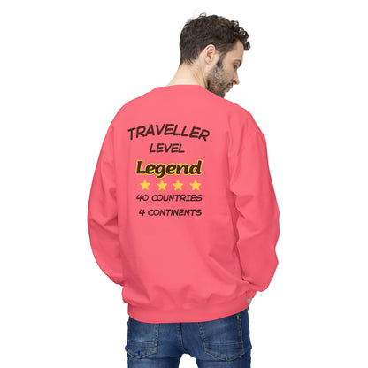 Felpa Unisex con stampa esclusiva T&t21 Legend