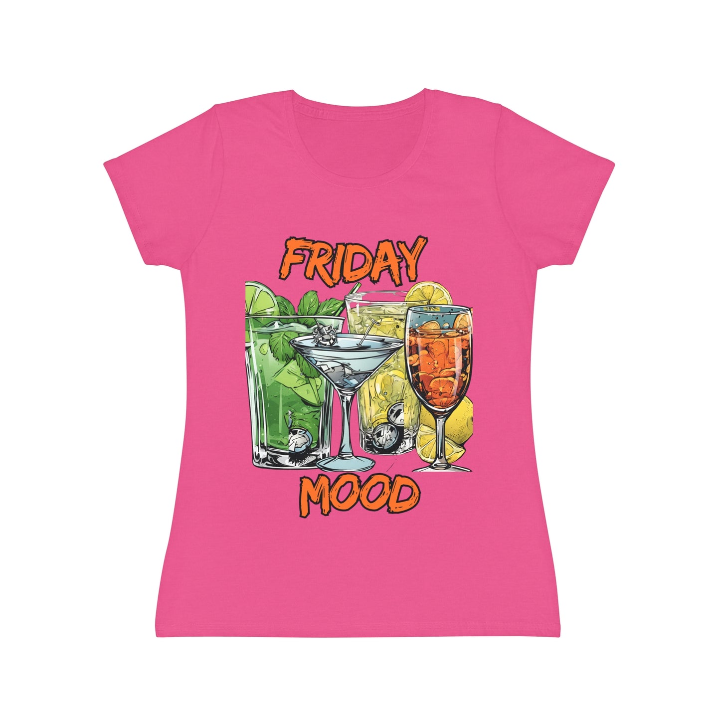 T-Shirt Donna Friday Mood Stampa Esclusiva Thisandthat21.com Style