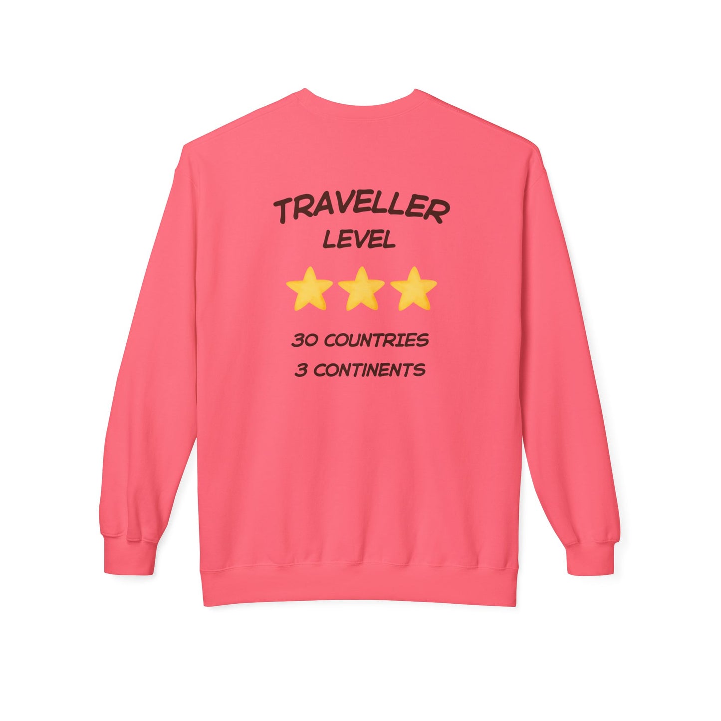 Felpa Unisex con stampa esclusiva T&t21 Traveller