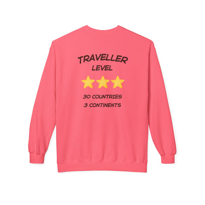 Felpa Unisex con stampa esclusiva T&t21 Traveller