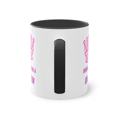 Two-Tone Coffee Mug, 11oz