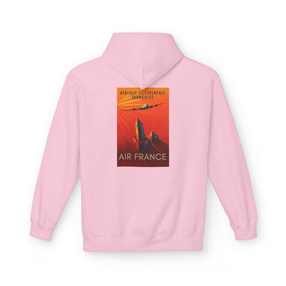 Felpa Unisex con cappuccio e stampa esclusiva T&t21 Air Vintage