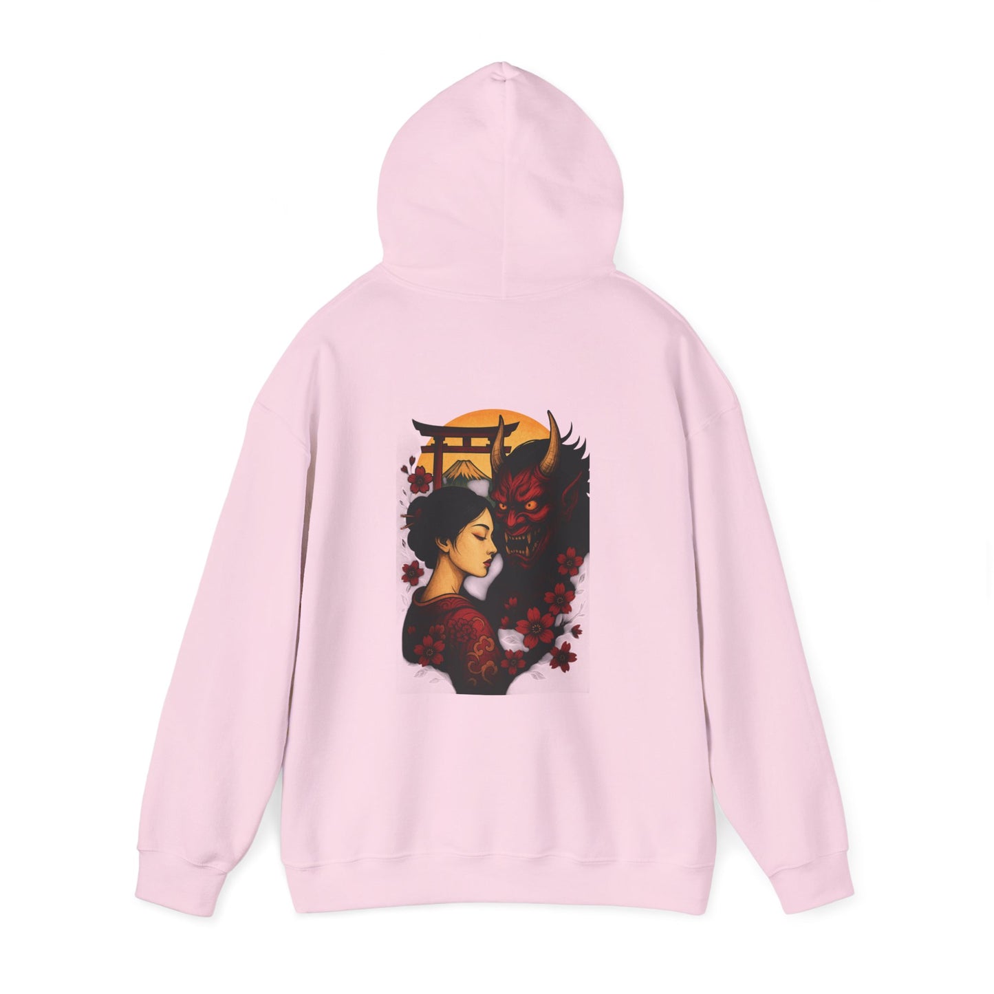 Felpa Unisex con cappuccio e stampa esclusiva T&t21 Anime