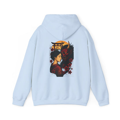 Felpa Unisex con cappuccio e stampa esclusiva T&t21 Anime