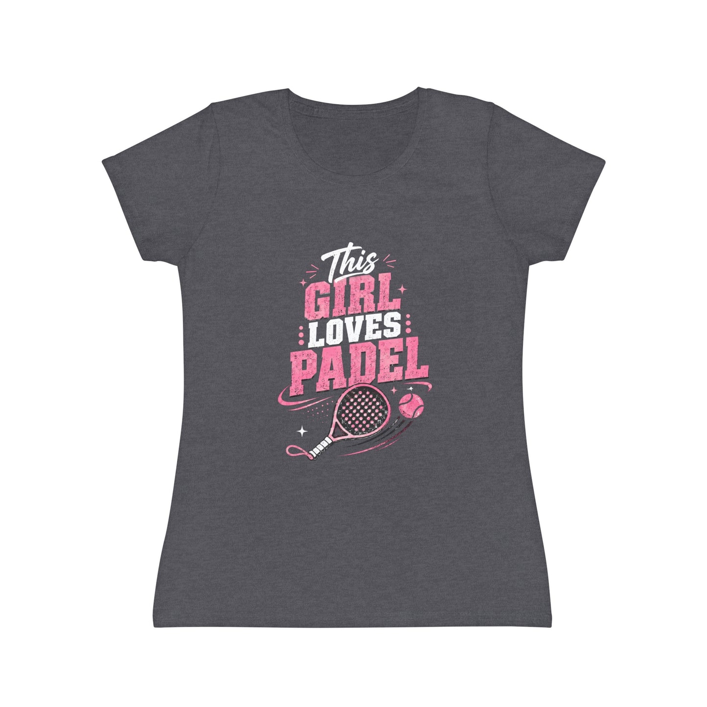 Maglietta Donna Padel Vintage | T-Shirt Sportiva Slim Fit