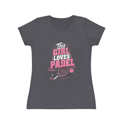 Maglietta Donna Padel Vintage | T-Shirt Sportiva Slim Fit