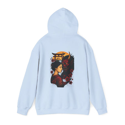 Felpa Unisex con cappuccio e stampa esclusiva T&t21 Anime