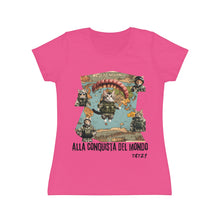 Carica l&#39;immagine nel visualizzatore di Gallery, T-Shirt Donna gatti alla conquista del Mondo Thisandthat21.com Style
