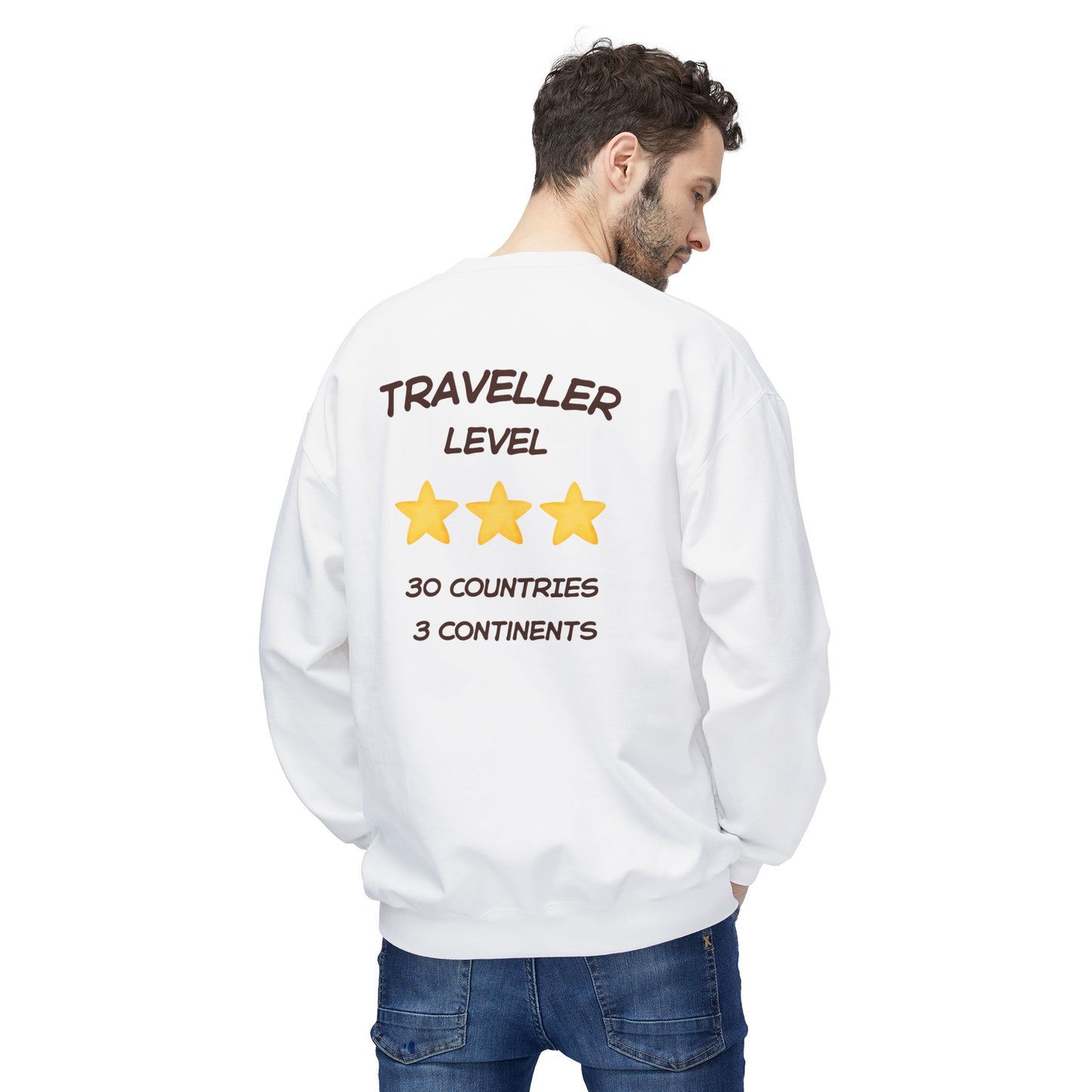 Felpa Unisex con stampa esclusiva T&t21 Traveller