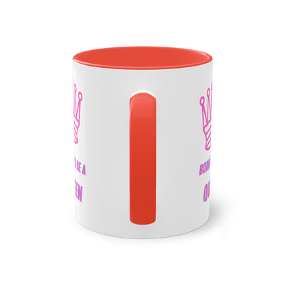 Two-Tone Coffee Mug, 11oz