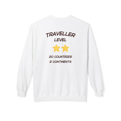 Felpa Unisex con stampa esclusiva T&t21 Traveller 20