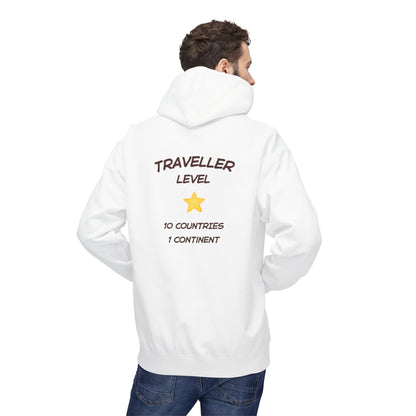 Felpa Unisex con cappuccio e stampa esclusiva T&t21 Traveller 10