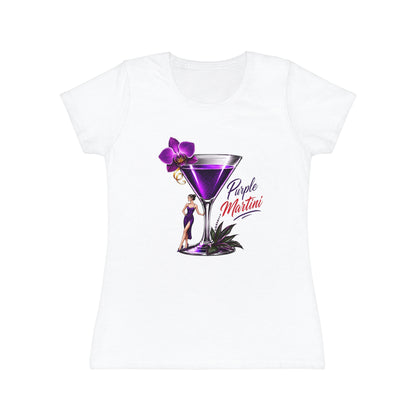 T-shirt donna Purple Viola – Maglietta retrò con stampa