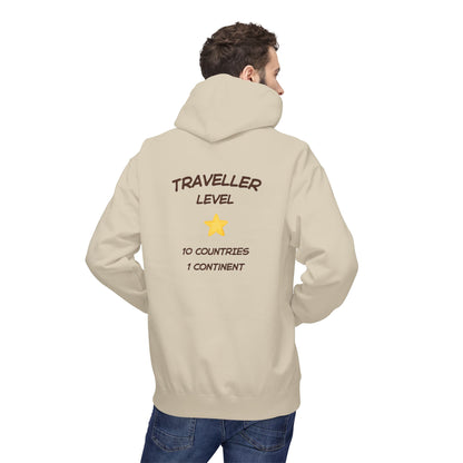 Felpa Unisex con cappuccio e stampa esclusiva T&t21 Traveller 10