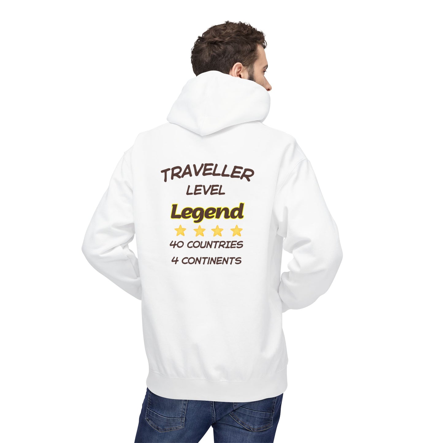 Felpa Unisex con cappuccio e stampa esclusiva T&t21 Legend