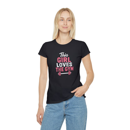 T-Shirt Donna Fitness Gym Girl | Maglietta Sportiva per Palestra e Allenamento