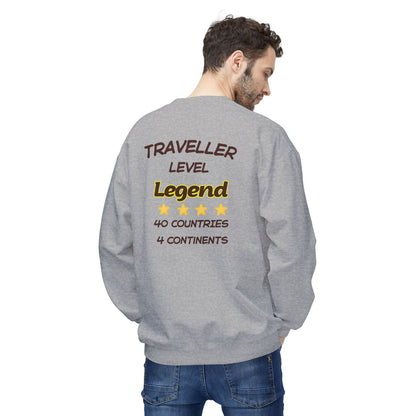 Felpa Unisex con stampa esclusiva T&t21 Legend