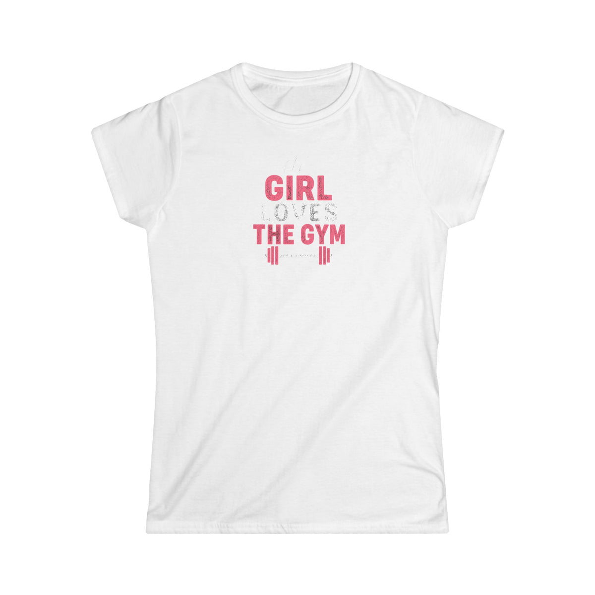 This Girl Loves the Gym Women's T-Shirt — Workout Tee for Gym Girls