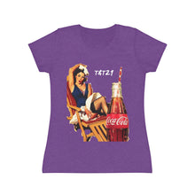 Carica l&#39;immagine nel visualizzatore di Gallery, T-shirt Donna Vintage Thisandthat21.com Style Stampa Esclusiva
