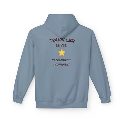 Felpa Unisex con cappuccio e stampa esclusiva T&t21 Traveller 10