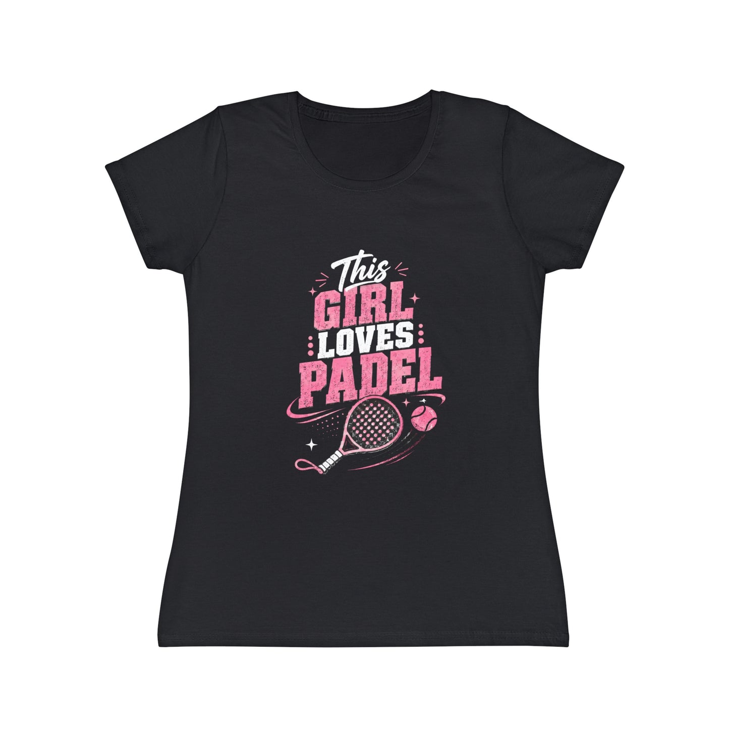 Maglietta Donna Padel Vintage | T-Shirt Sportiva Slim Fit