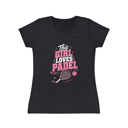 Maglietta Donna Padel Vintage | T-Shirt Sportiva Slim Fit