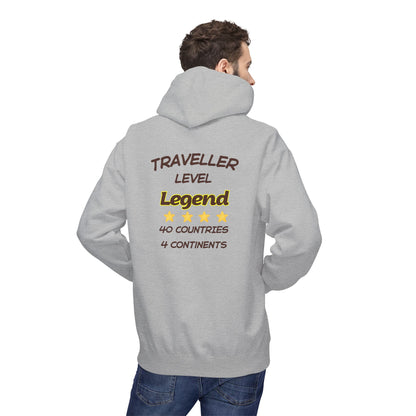 Felpa Unisex con cappuccio e stampa esclusiva T&t21 Legend