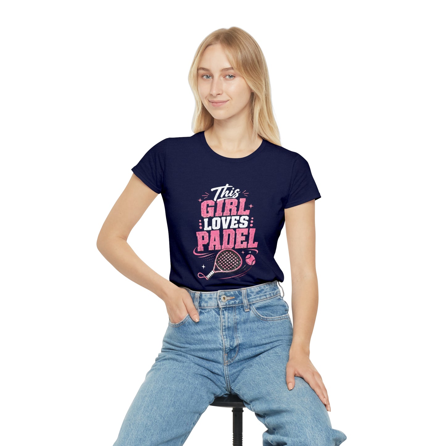 Maglietta Donna Padel Vintage | T-Shirt Sportiva Slim Fit