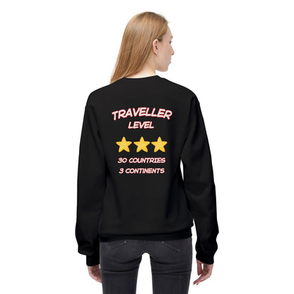 Felpa Unisex con stampa esclusiva T&t21 Traveller