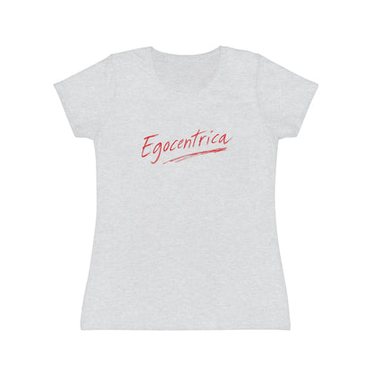 T-Shirt Donna “Egocentrica” Slim Fit in Cotone