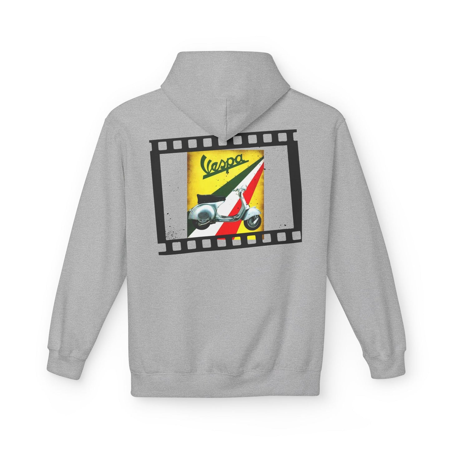 Felpa Unisex con cappuccio e stampa esclusiva T&t21 Italian Vintage